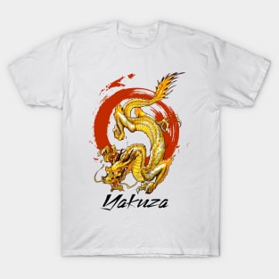 Yakuza Dragon Tattoo T-Shirt